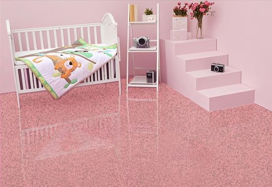 Two Components Self Leveling Paint Epoxy Marble Stone Floor Environmentally Friendly Epoxy Resin Floor Coating Home Use Color Sand Floor
