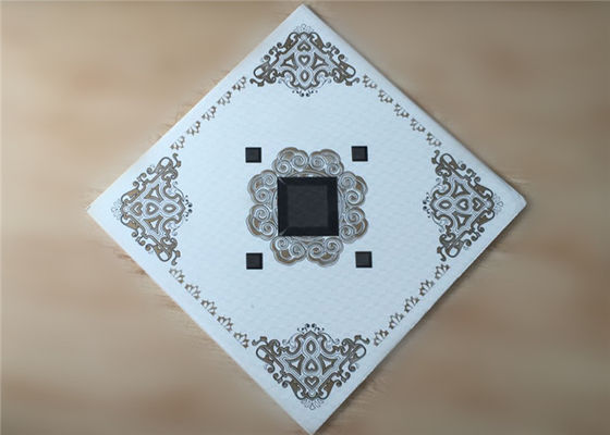 Damla Tavan için Ekonomik Nem Dayanıklı Tavan Fayans 2.35 Kg / M2