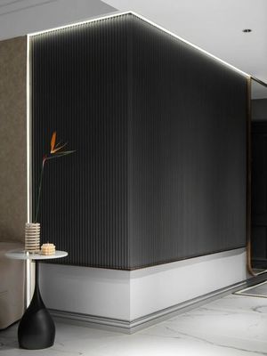 yeni malzeme WPC duvar paneli pvc kapalı dekoratif 3D duvar paneli fabrika satışı