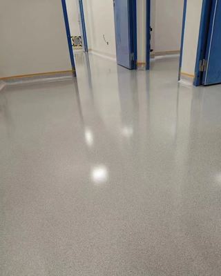 Epoxy Industrial Flooring High Glossy Epoxy Resin Colored Sand Floor Self Leveling Floor Paint For Garden Hospital