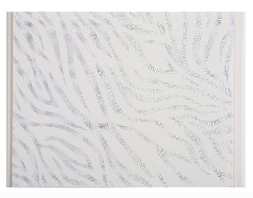 İç Duvar Kaplaması İçin 10 İnç Dekoratif PVC Paneller Sıcak Damgalama Yüzey Finish