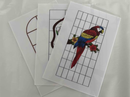 Beyaz Polistiren Yaprakları Dekoratif PS Yaprakları Endüstriyel ve Yaratıcı Projeler İçin Renkli Polistiren Panelleri