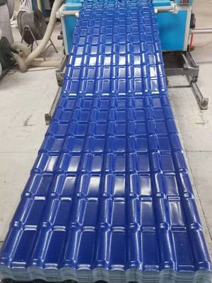 İspanyol UPVC Çatısı Taşları PVC Çatı Taşları Fabrika için Renkli Plastik Çatı Malzemesi Yüksek Güçlü UPVC Çatı Taşları
